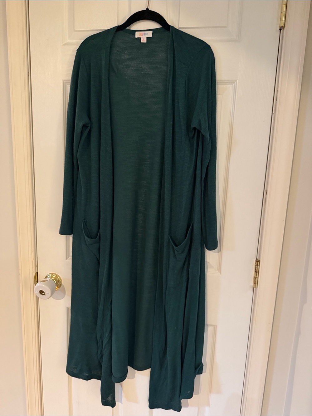 LuLaRoe Long Open-Front Cardigan - Teal